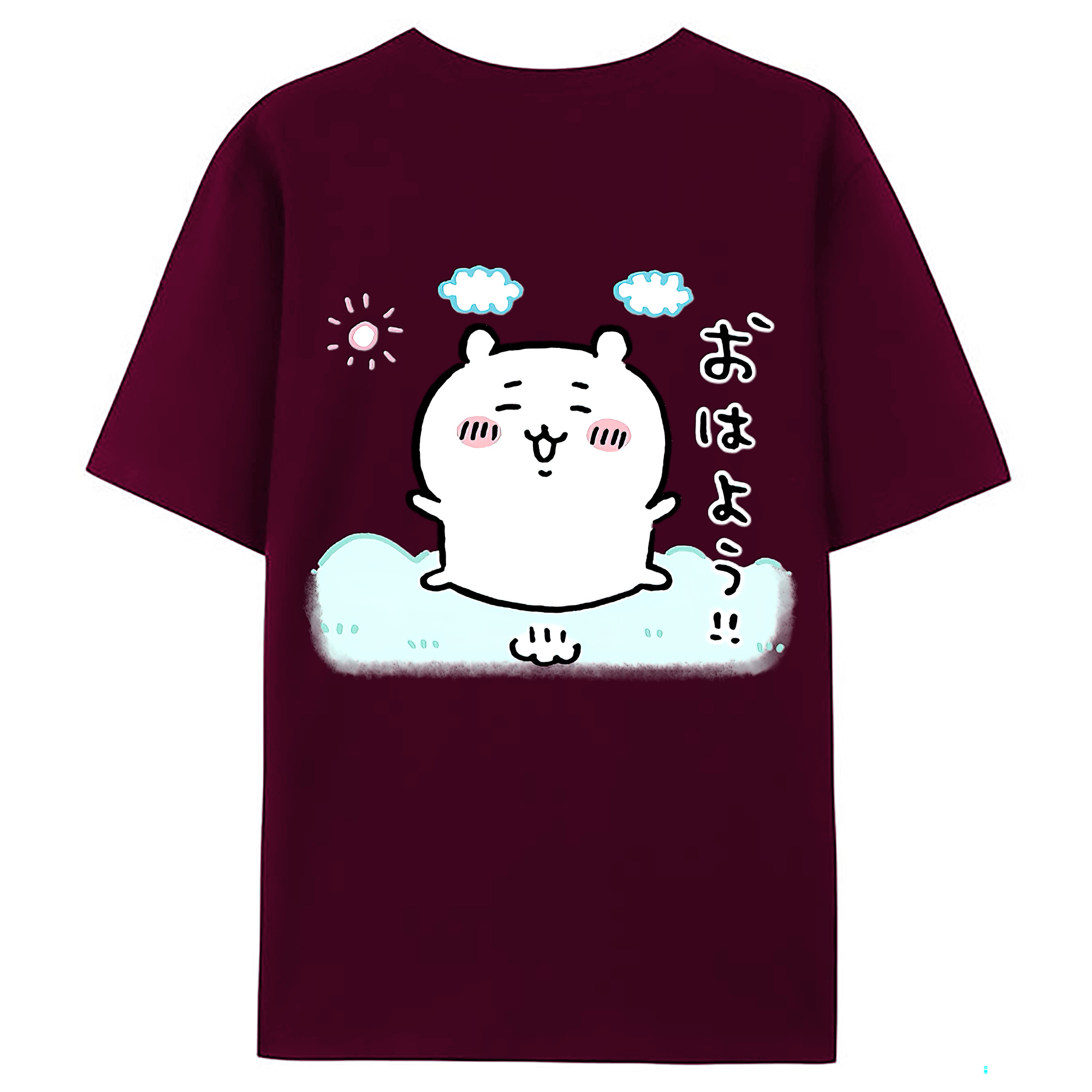 （画像用） ちいかわ ちいかわ Chii-kawa chiikawa レディース半袖Tシャツ(バックプリント)